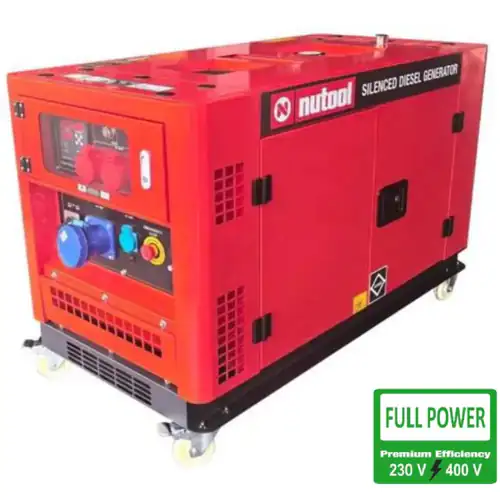 Gerador Insonorizado Diesel 230/400 V 12KVA Nutool